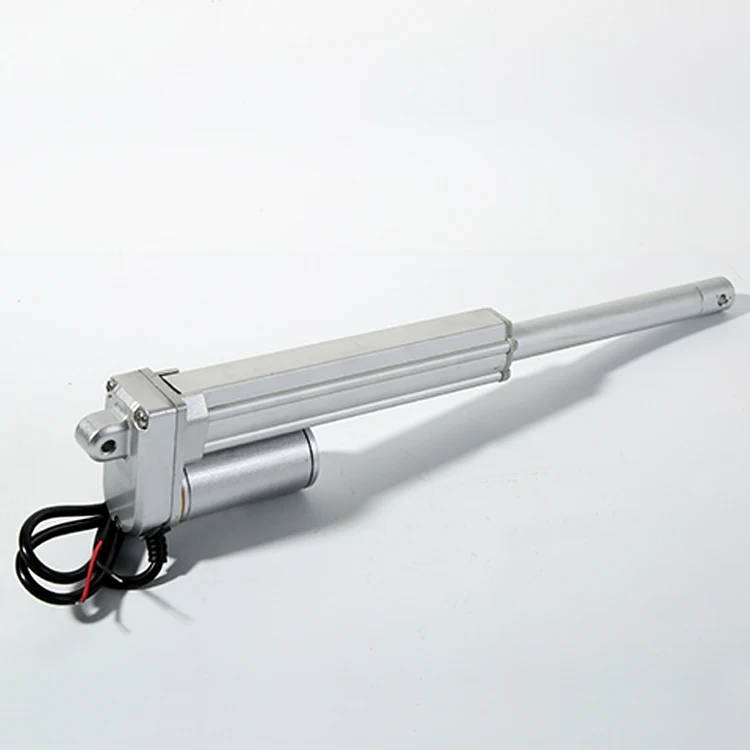 FY017 12 volt 24V 36V 48V DC Motor 1200N Mini High Speed Electric Piston Rod Linear Actuator For Automatic Hood