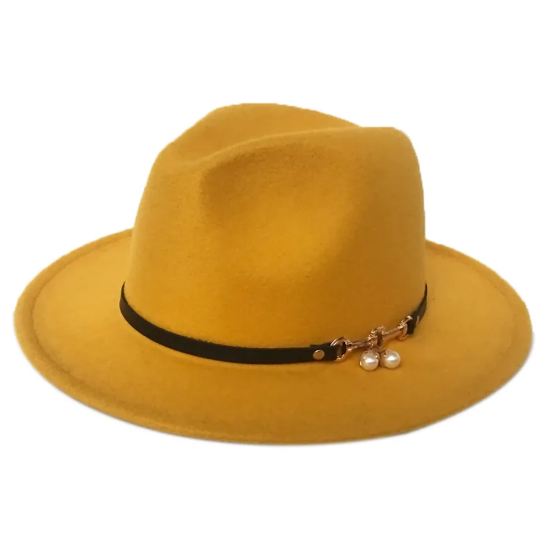 
Шляпа-федора из ПУ кожи для мужчин и женщин, модная винтажная фетровая Панама 