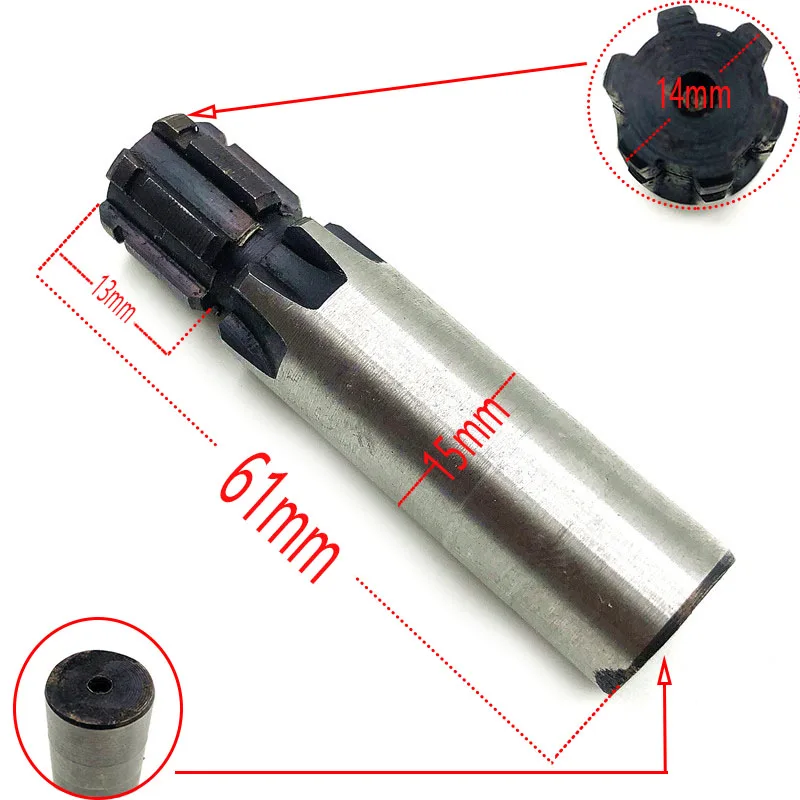 Clutch Drum Gear Box Sprocket Axle fit 49cc Engine 11 14 17 20 tooth Gear Box for Scooter