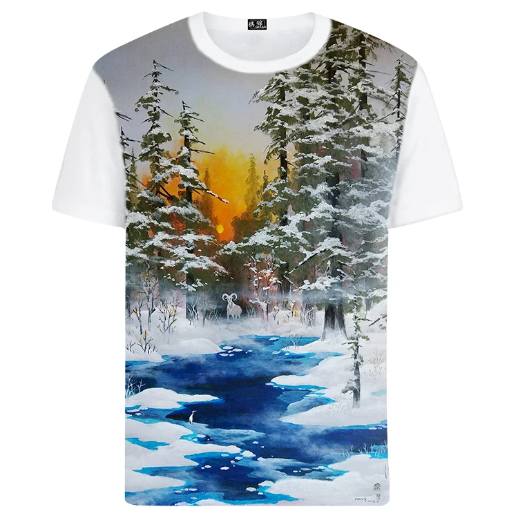 Печать Высокое качество 100% хлопок Пользовательские футболки для мужчин