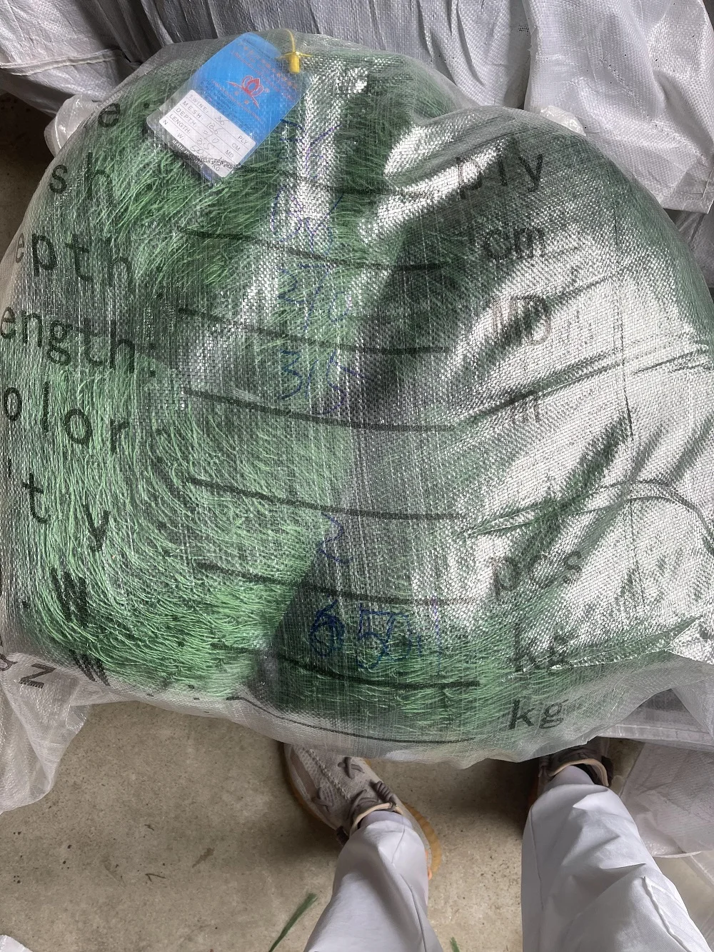 China factory wholesale Popularity high strength green Polyethylene Net PE Net Mackerel Fishing Net Great price