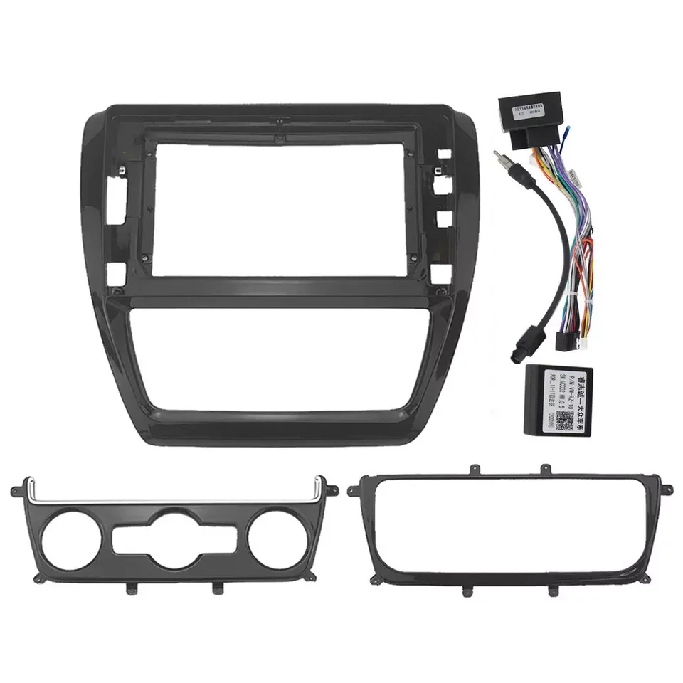 For Vw Sagitar 2012 10Inch Car Interior Accessories Android Auto Dashboard Frame For Car Radio Navigation Panel