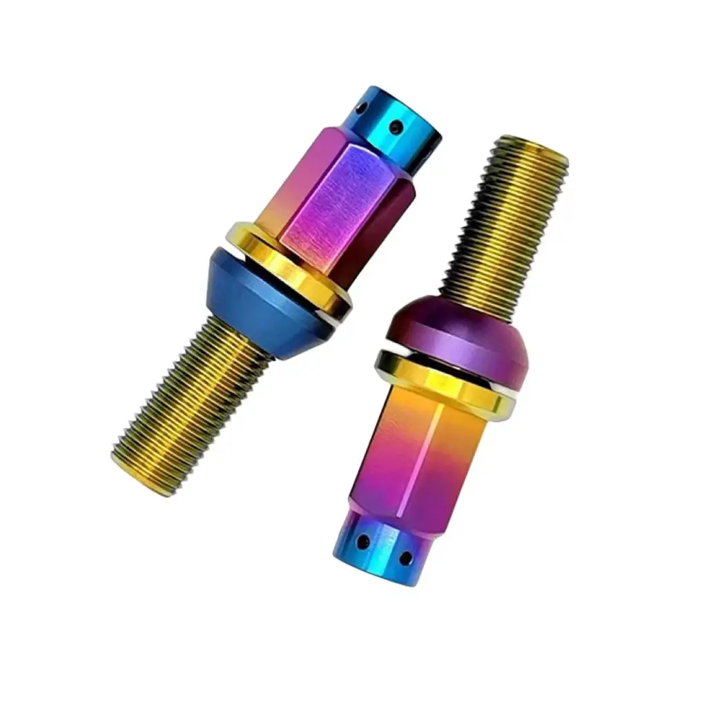 M14x1.25 м * 45 14x1 5 GR5 титановый Колесный болт для bmw Mercedes Benz Audi Volkswagen