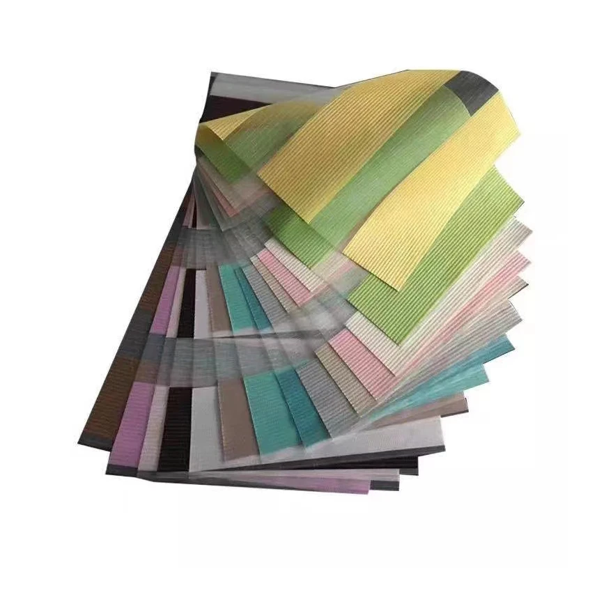 Sunscreen sunshine solar screen curtain high quality zebra roller blinds fabrics