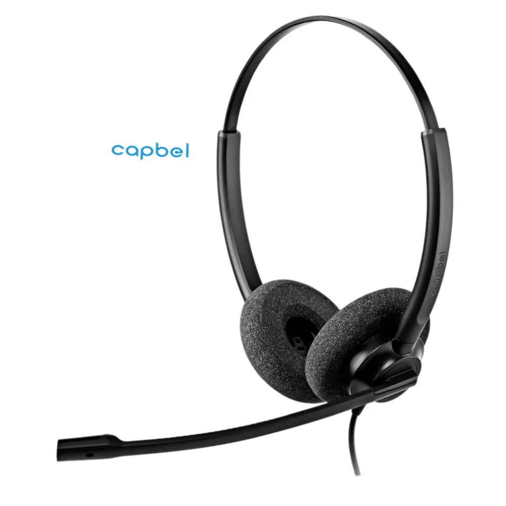 OEM Callcenter Headsets Noise Canceling Universal Communication Call Center Headset Headphone With Mic Wired USB Connector