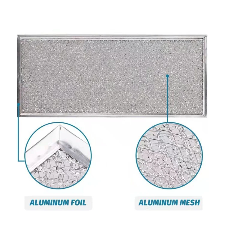 Supplying Replacement Aluminum Foil Microwave Grease Filter