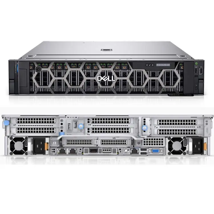 Poweredge R750 2U стойка EMC 32 ядра серебристый 32G 2TSAS 800W Intel Xeon 4310