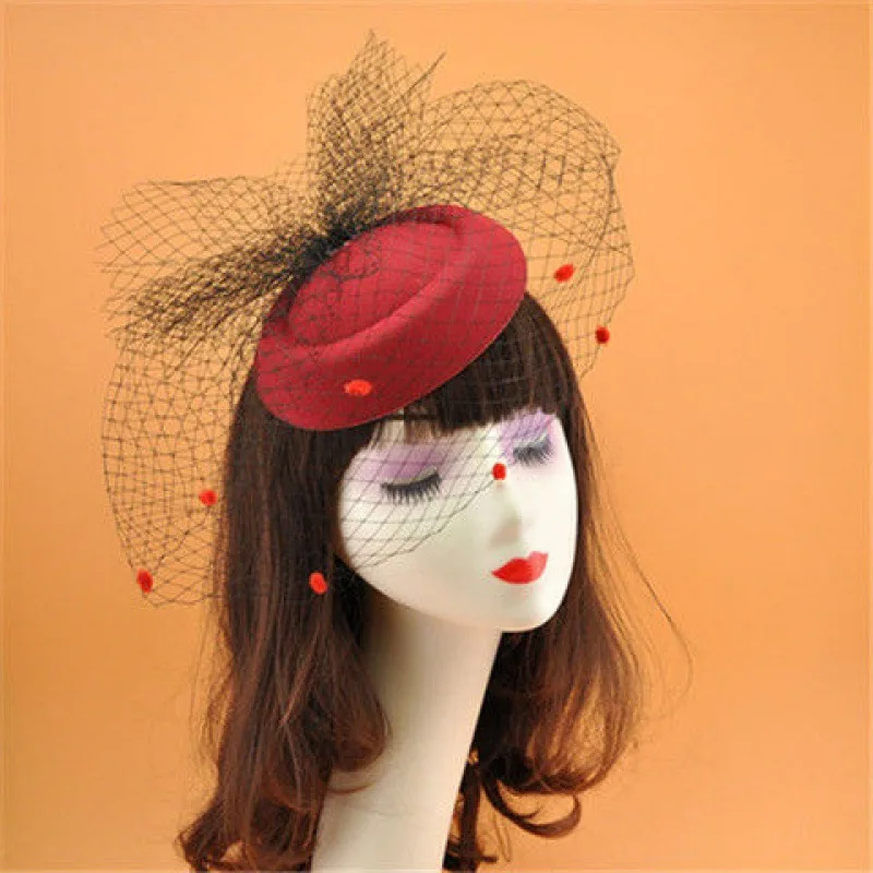 2021 Free Shipping Top knot Hat Feather Elegant Headpiece Hair Accessories Fascinator Hats Base