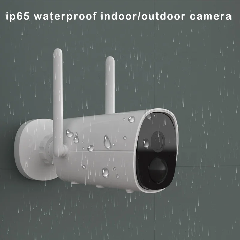 Ip cctv camera tuya flood light indoor camera wireless