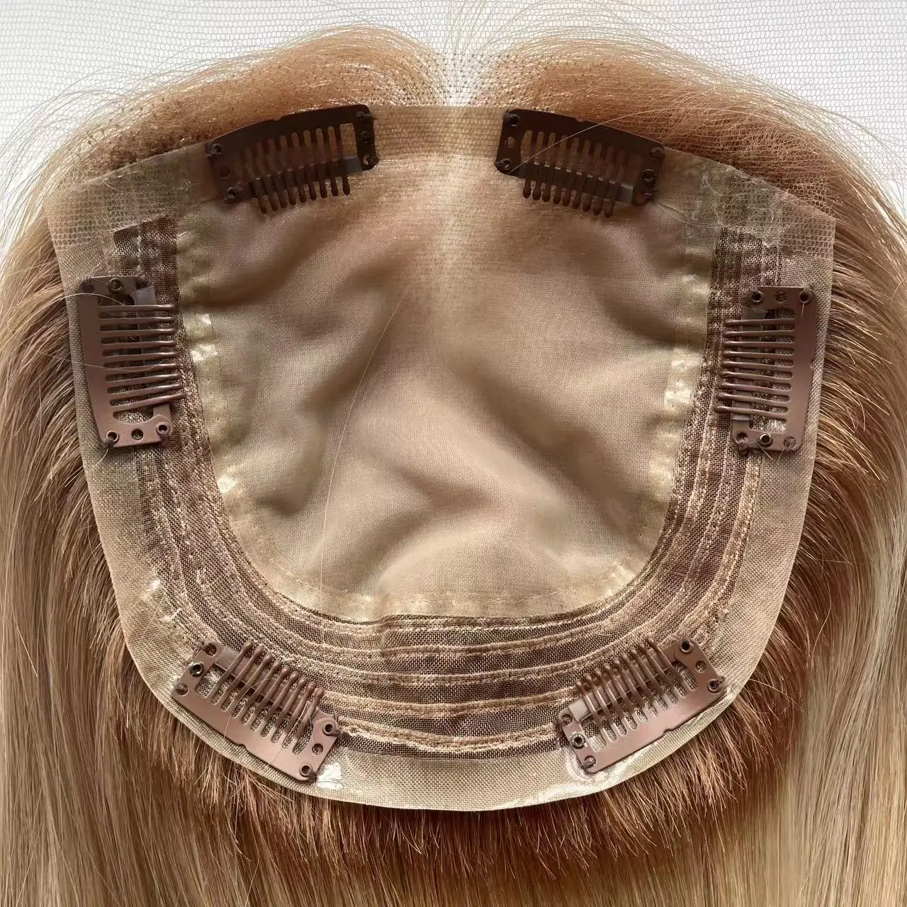 Base Top Wig with  Lace Front Jewish Wigs 6*7 7*9 Jewish KosherFishnet Swiss Lace Fish Net Integration Topper For Women