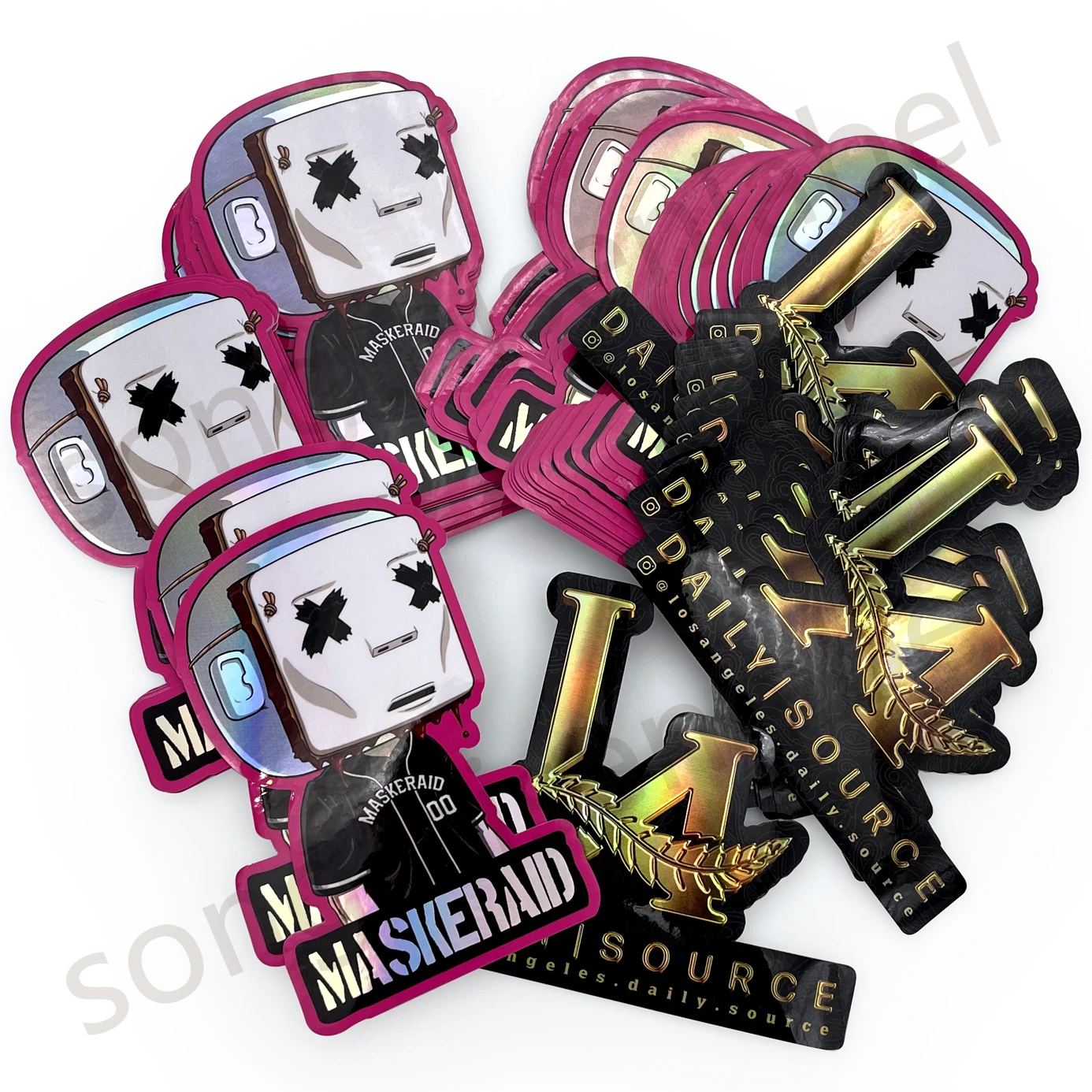 Printing Waterproof UV Ink Adhesive Vinyl Die Cut Stickers Company LOGO Promotion Sticker