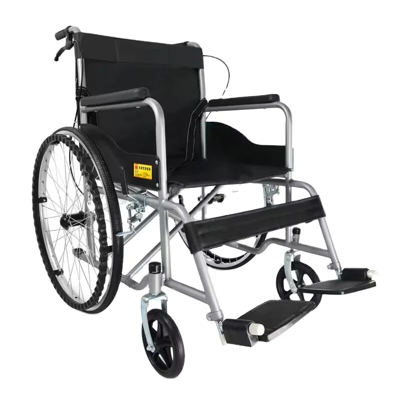Manufacturer Portable Folding Aluminum Lightweight Wheel Chair Carbon Fiber Luxury Lightweight Manual Wheelchair