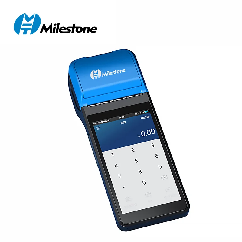 MHT-M2 handheld android pos terminal printer portable pos terminal machine