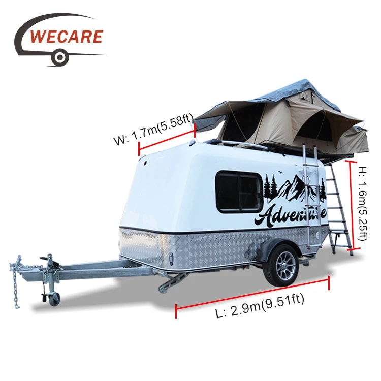 Wecare 2021 Rvs мотоцикл европейские дорожные прицепы скользящий на грузовик
