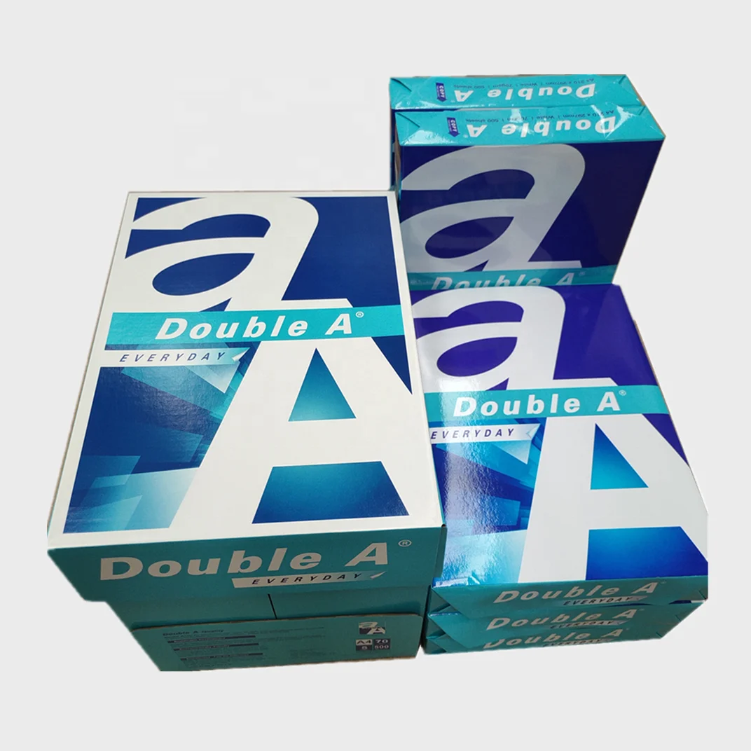 80 gr 500 sheet copy paper A 4  double A brand  export to  thailand