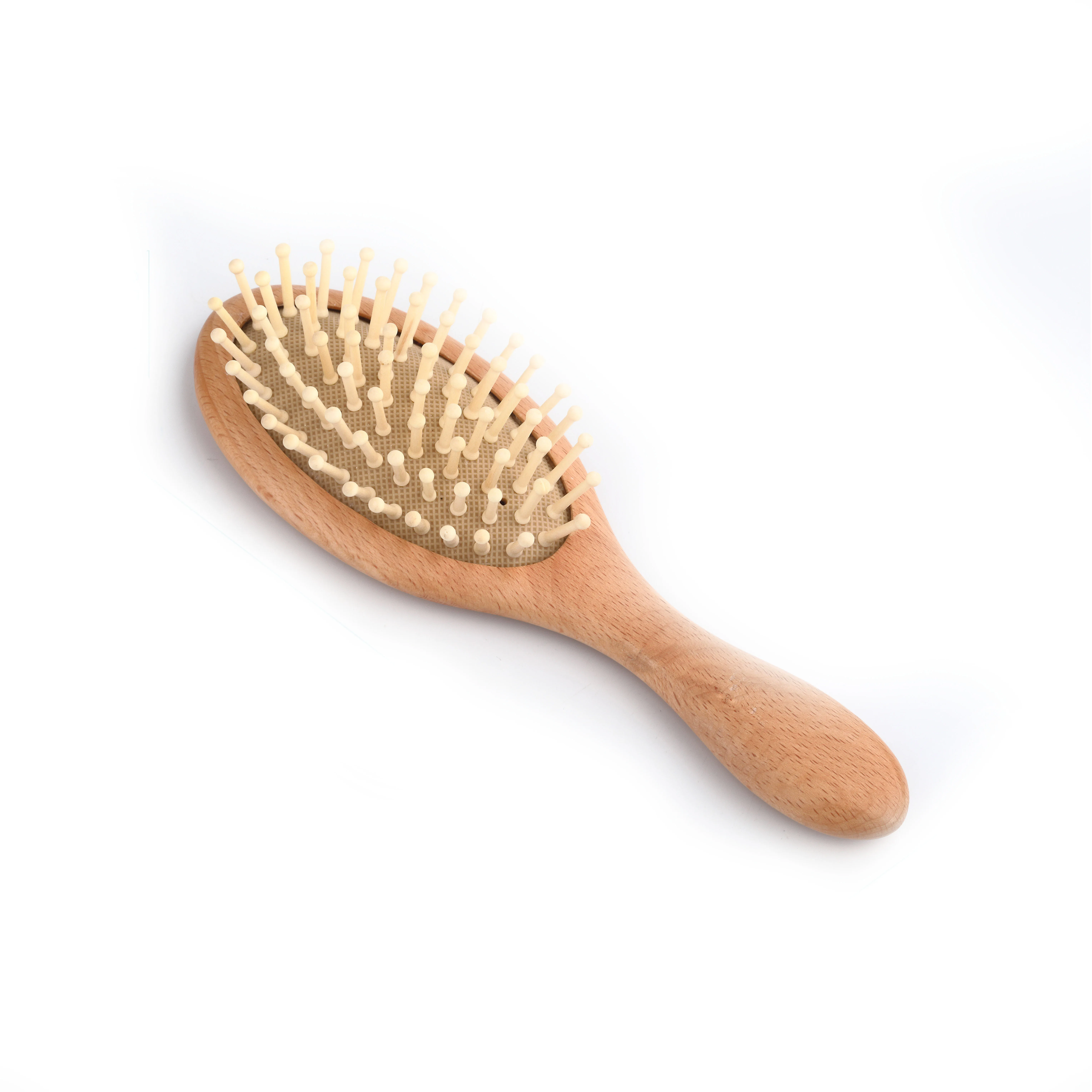 Fashion Hot Sale 5pcs Wooden Baby Hairbrush And Comb Sets Hair Straightening Comb Brush Detangle Hair Brushes For Curly Hair