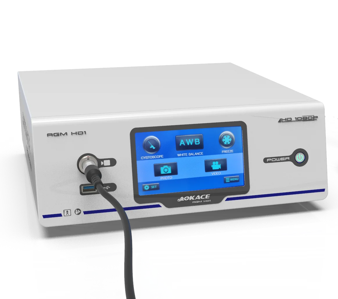 AOKACE Waterproof video endoscope camera system endoscopy camera 1080P for laparoscopy