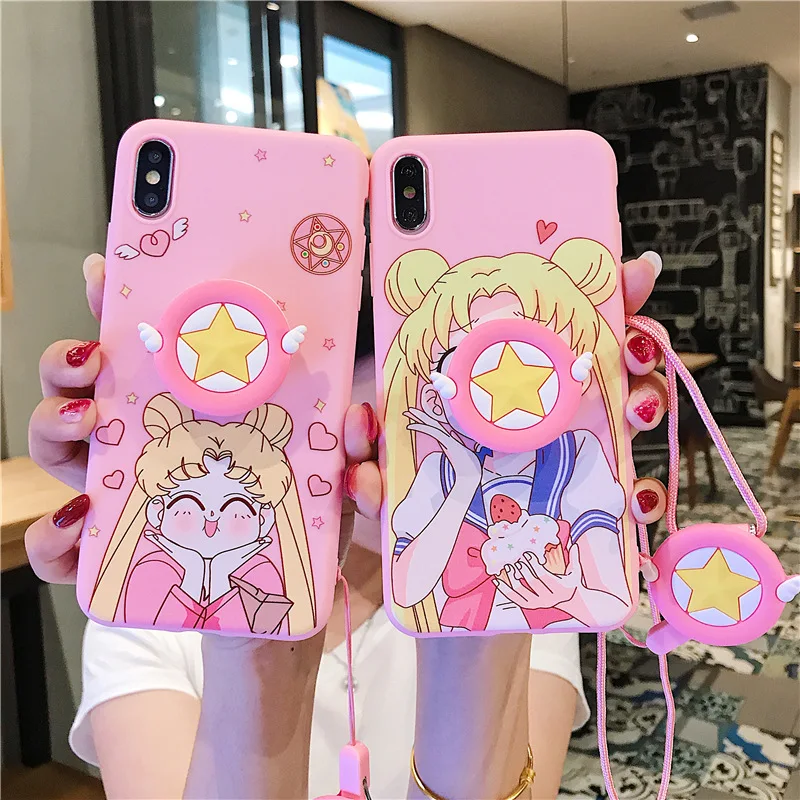 высокое качество нескользящий Силиконовый чехол для телефона 3d резиновый креативный мультяшный чехол для телефона