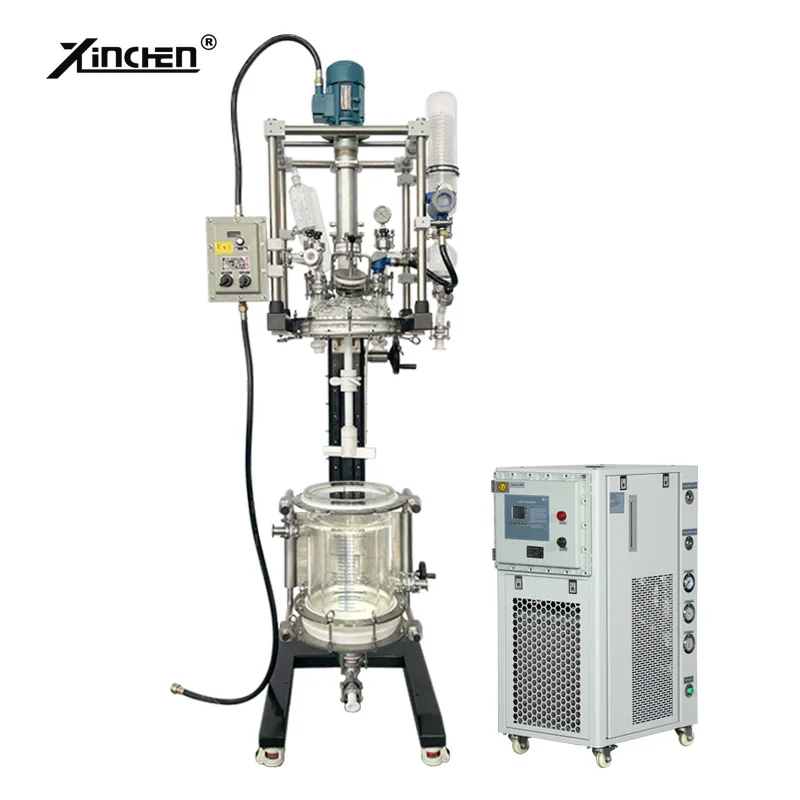 Jacketed Stainless Steel 316l Multifunctional Reaction Kettle Crystallization Synthesis Extraction Reactor