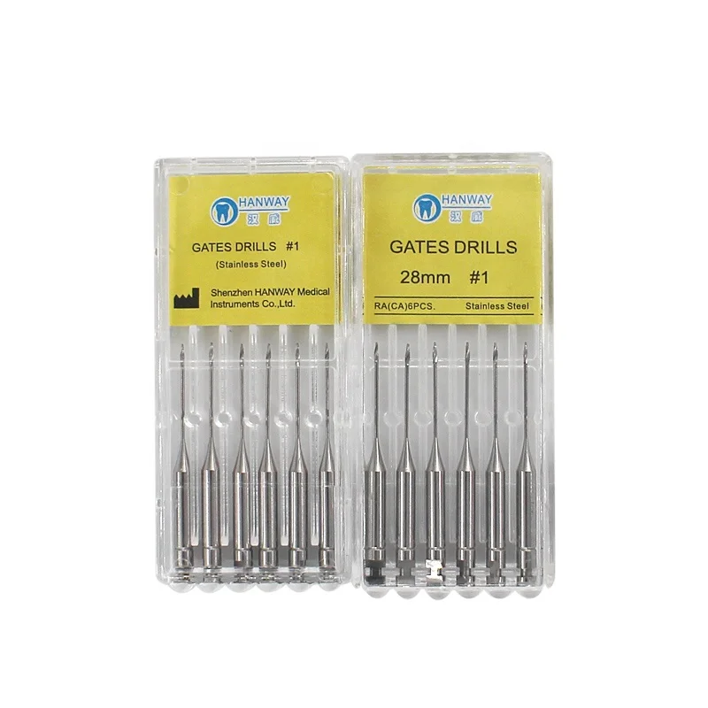 Root Canal Gates Drill Dental Gates Glidden Files for Open Crown