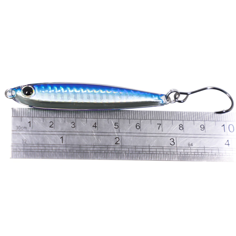Epoxy Resin fishing lures OEM resin coated lead jig lure jigging metal baits
