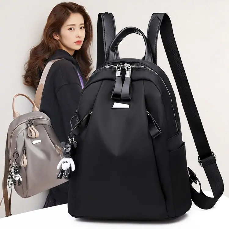 manufacturers wholesale Korean style fashion custom ladies backpack bag oxford women backpack bag girl school bag