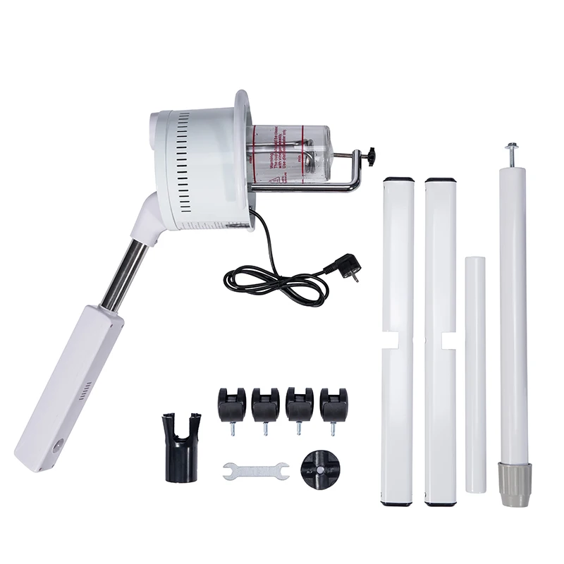 Портативный отпариватель для лица, горячий холодный озоновый ионный отпариватель для лица с подставкой