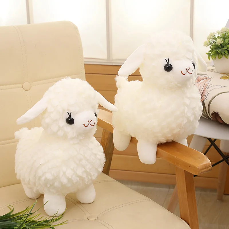 
Factory direct sales simulation will be called alpaca plush toy little sheep doll gift wholesale customization. 