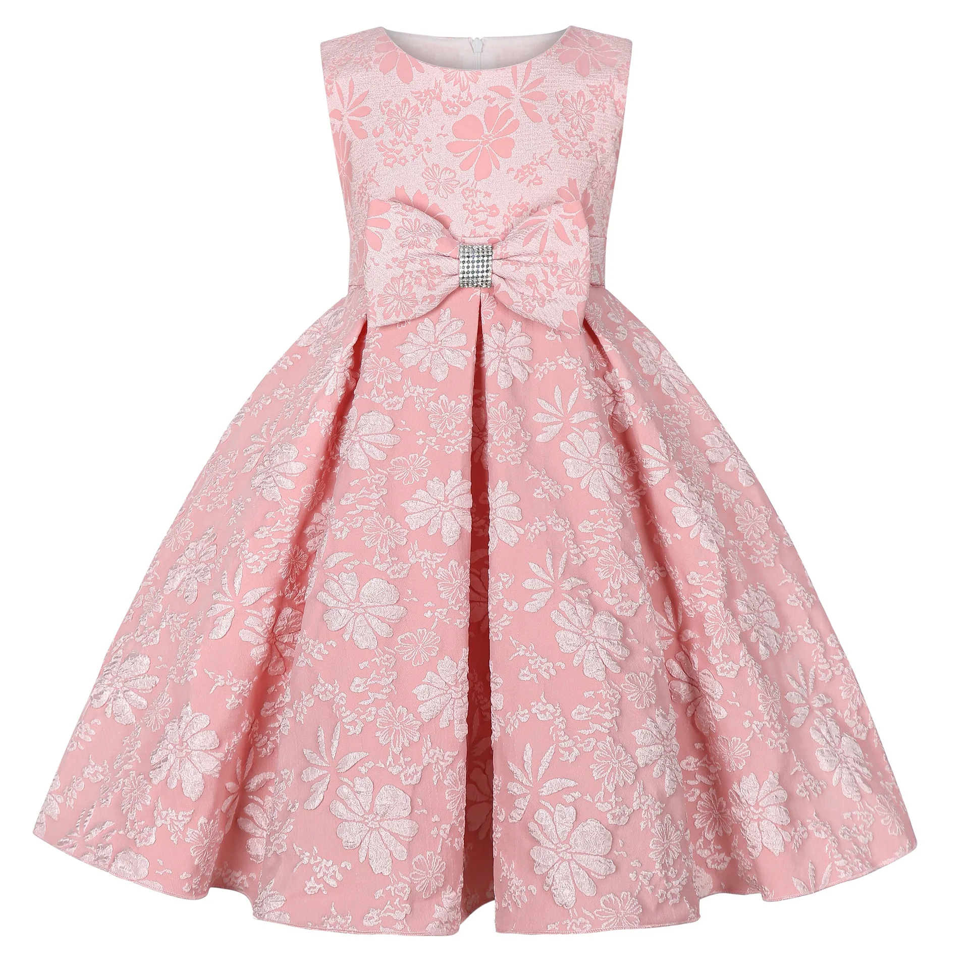 2305  Kids Dresses for Girls Children Clothing Daily Wear Elegant Summer Beautiful Flower Girl Dresses