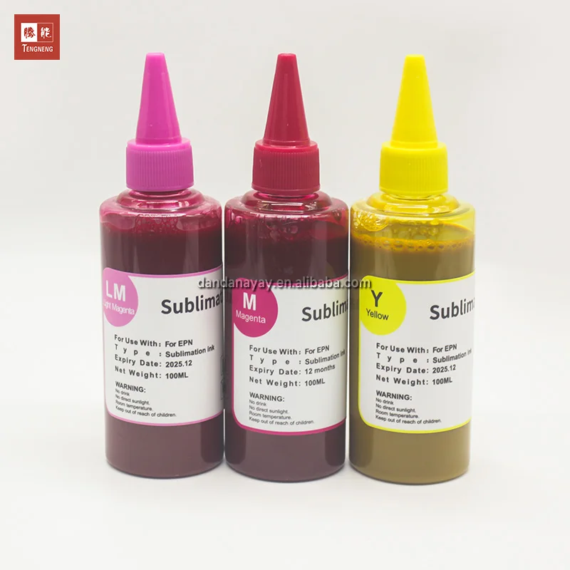TENGNENG Compatible high quality sublimation ink for HP for Epson for Canon Thermal transfer ink