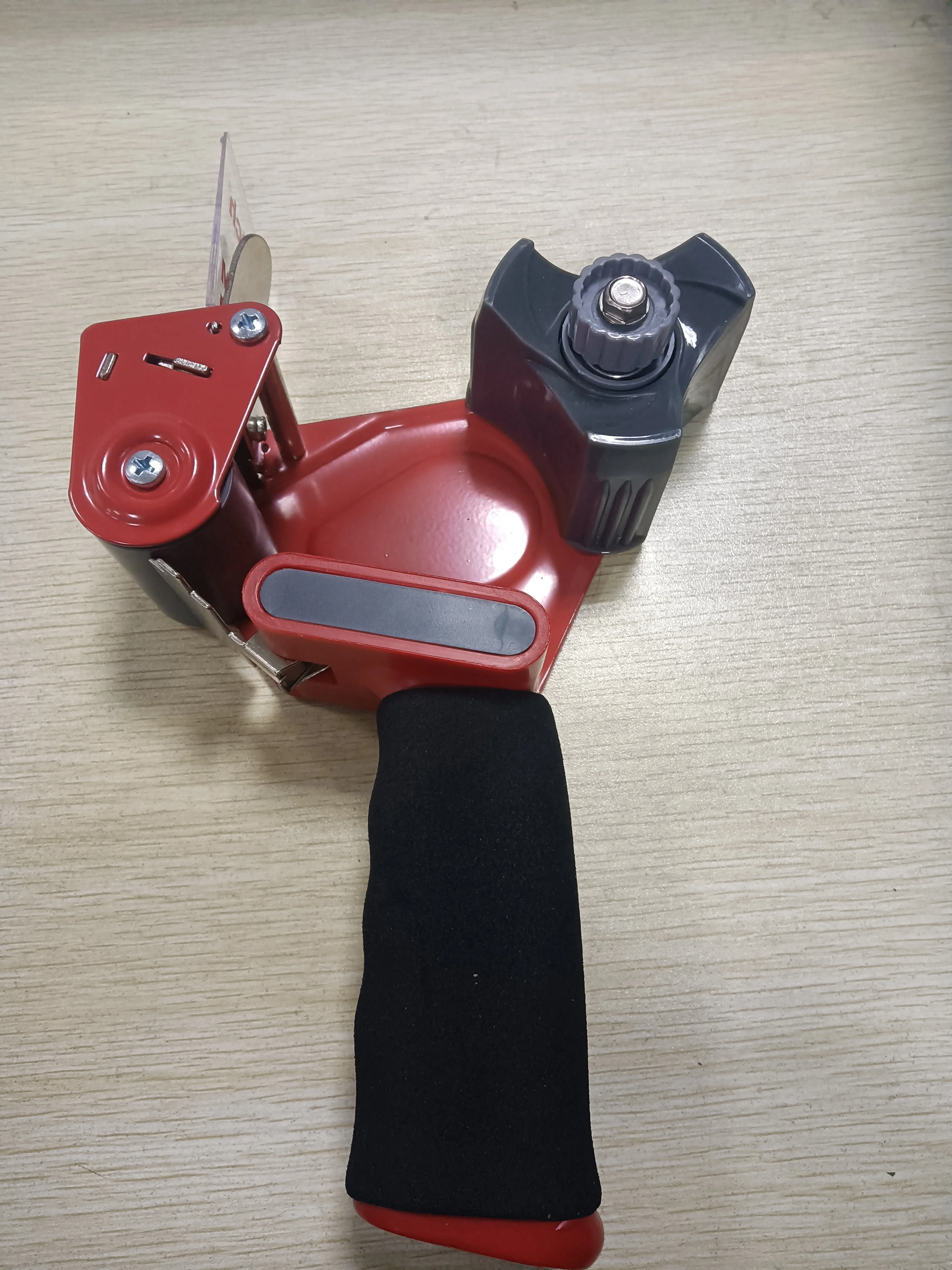 Red Packaging Tape Dispenser  Metal high quality Tape Cutter Packing Seal Dispenser