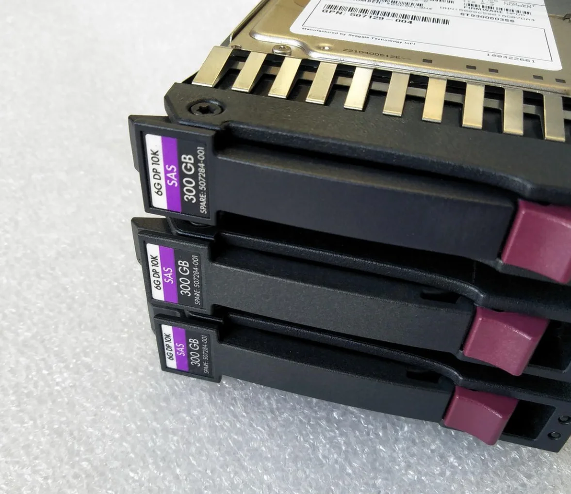 507284-001 507127-B21 Original HPE 300G 10K SAS 2.5 Hard Drives Server HDD