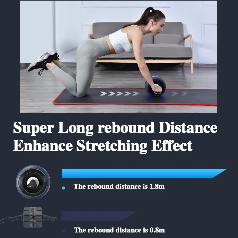 OEM/ODM Available Gym Fitness Equipment Rechargeable Home Fitness Equipment With Lights Belt Fitness Equipment Exercise