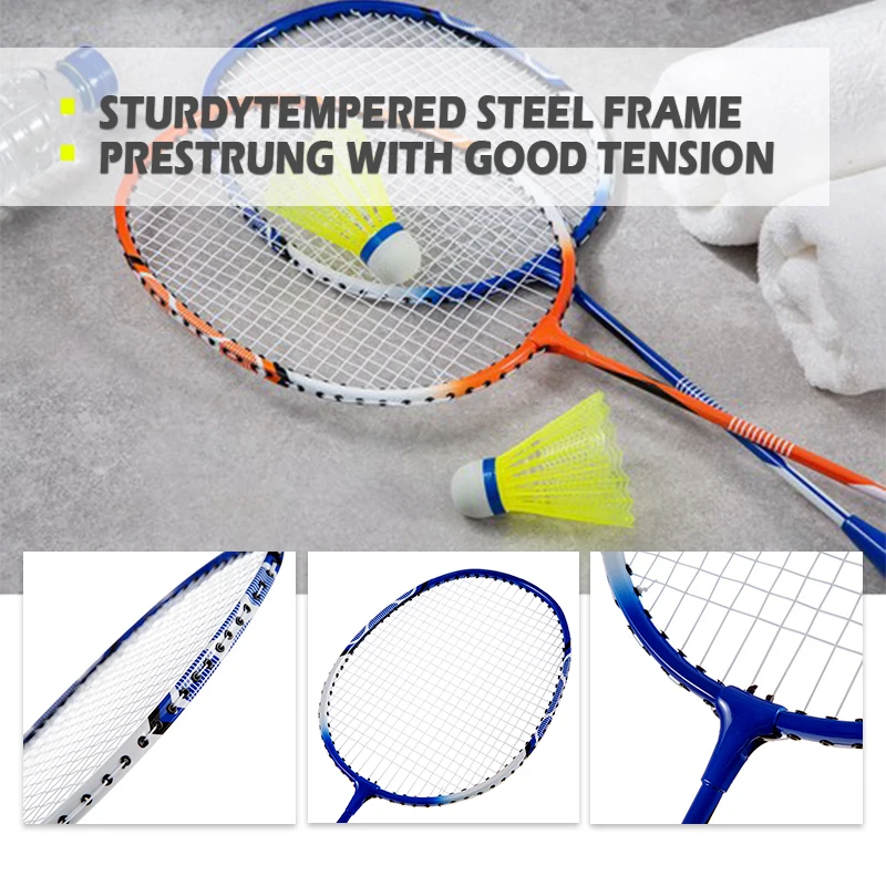Индивидуальная дешевая цена легкая алюминиевая оригинальная Спортивная тренировочная ракетка для бадминтона и сумка
