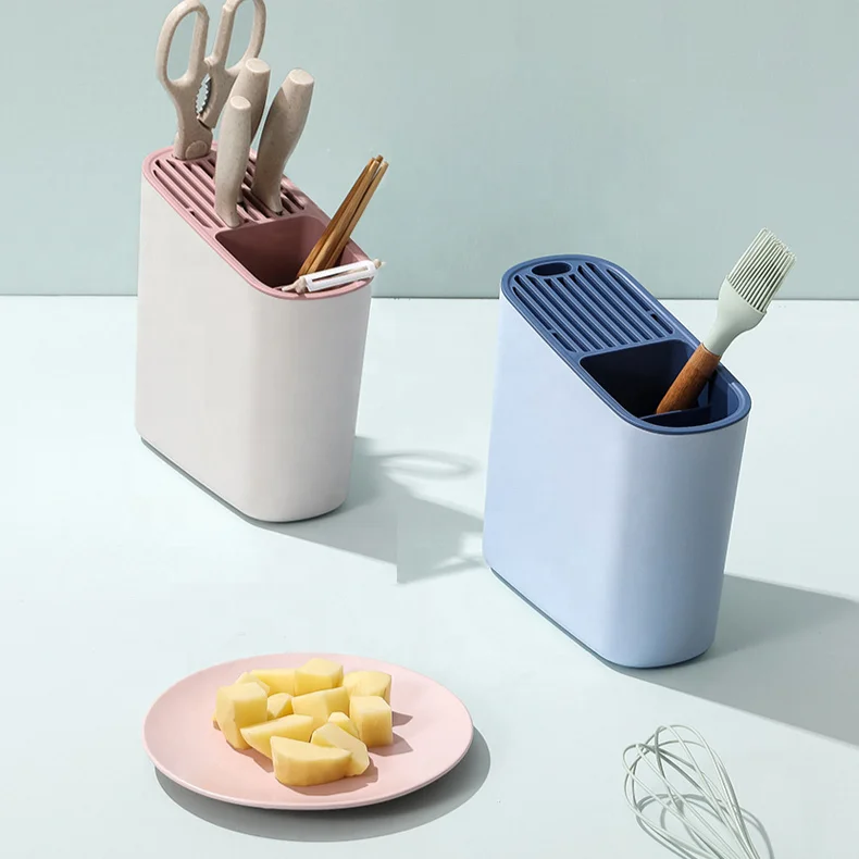 
Kitchen Countertop Knife Storage.A way to display and identify each knife at a glance.The next generation Stroage rack 