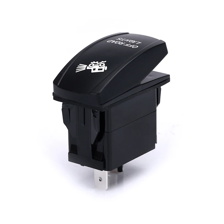 Выключатель морской Carling для лодки 6 контактов синий светодиод ВКЛ./ВЫКЛ. с подсветкой 20 А 12 В автомобиля водонепроницаемый трактора клавишный