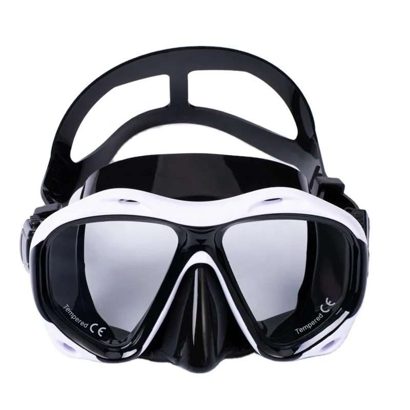 ODM Custom Liquid Silicone Swim Snorkeling Free Dive Tempered Glass Diving Mask