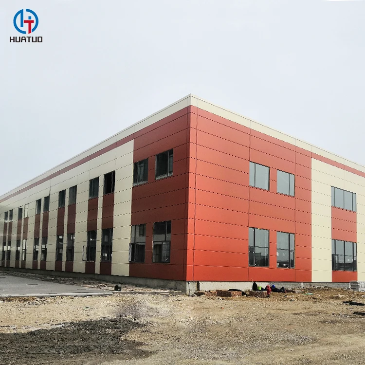 China Prefabricated Waterproof Light Steel Structure Storage Building Metal Sheds For Sale