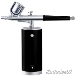 LinhaivetA cordless air brush airbrush kit handheld tattoo compressor set