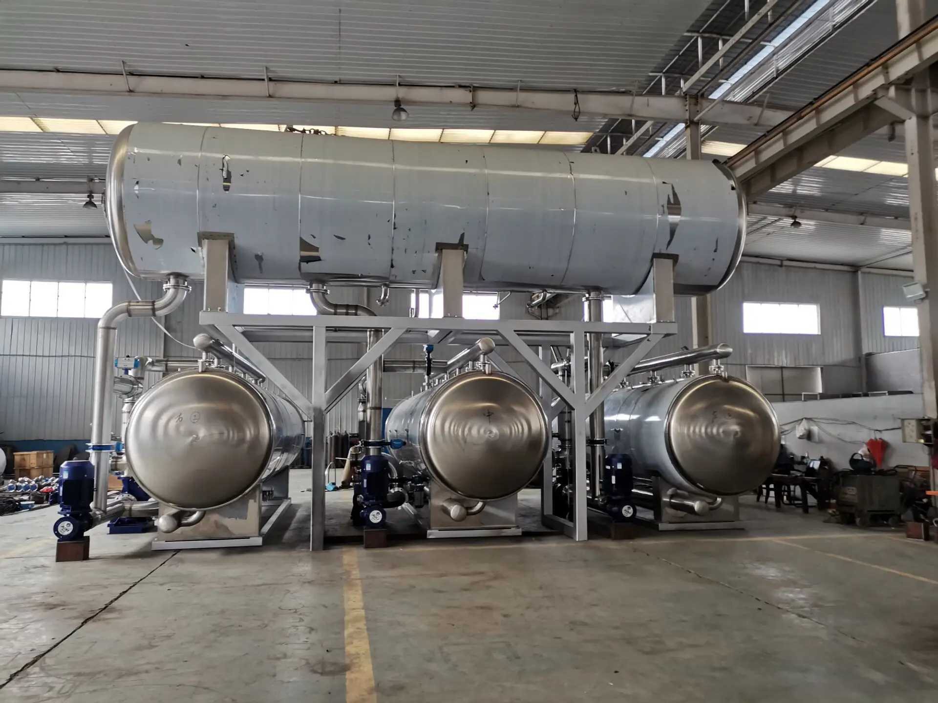 Food Grade Stainless Steel Sardines Steam Retort Oem Retort Pouch Sterilizer Canned Tuna Autoclave Retort