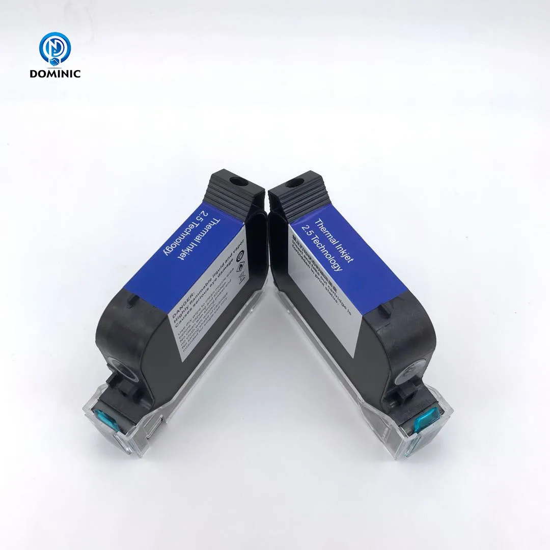 Совместимый картридж с черными чернилами на основе быстросохнущего растворителя для ручного программируемого струйного принтера tij 2,5
