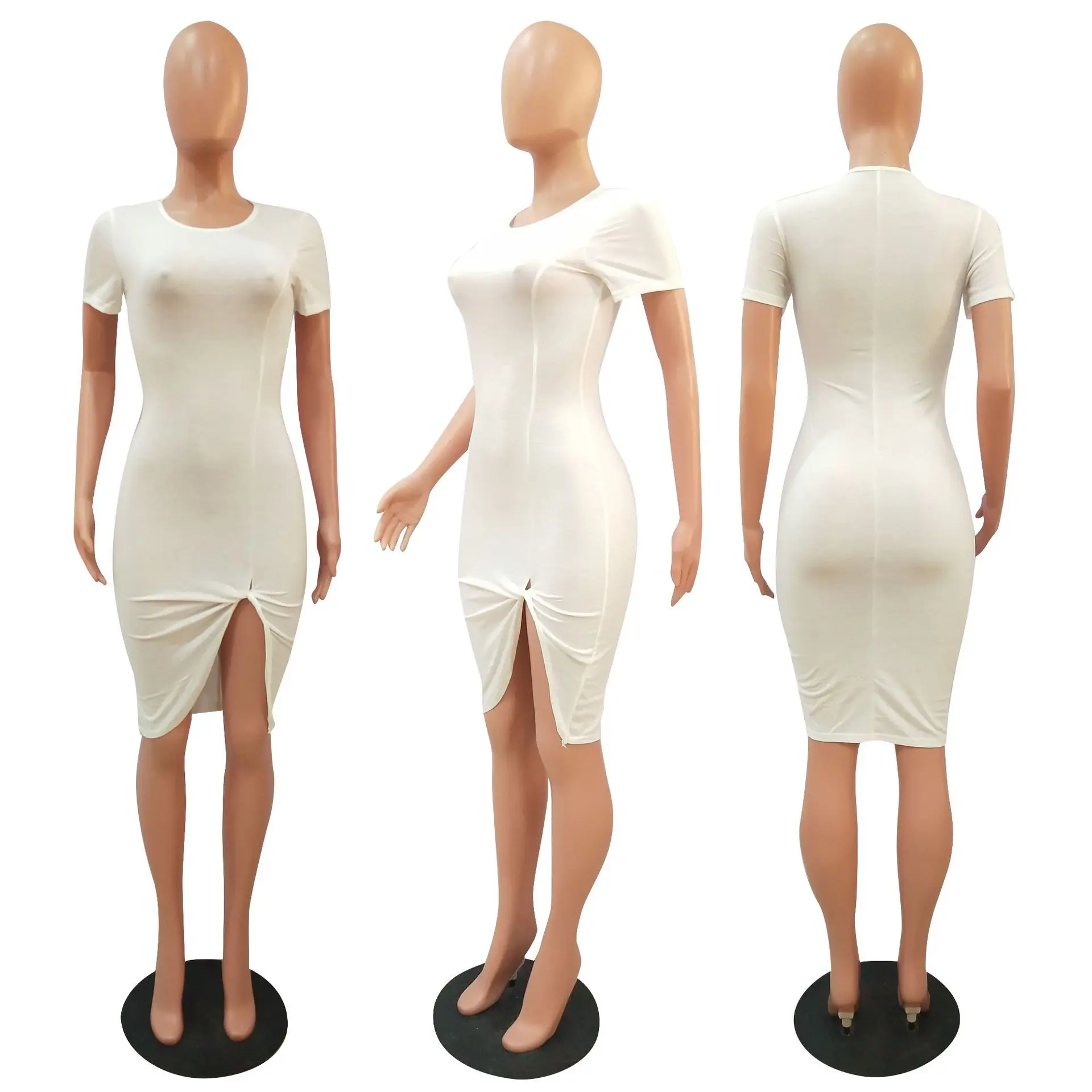 MT46-726 Fashion 3D Lips Printing Short Sleeve Loose Black Dress Shirt With Pattern