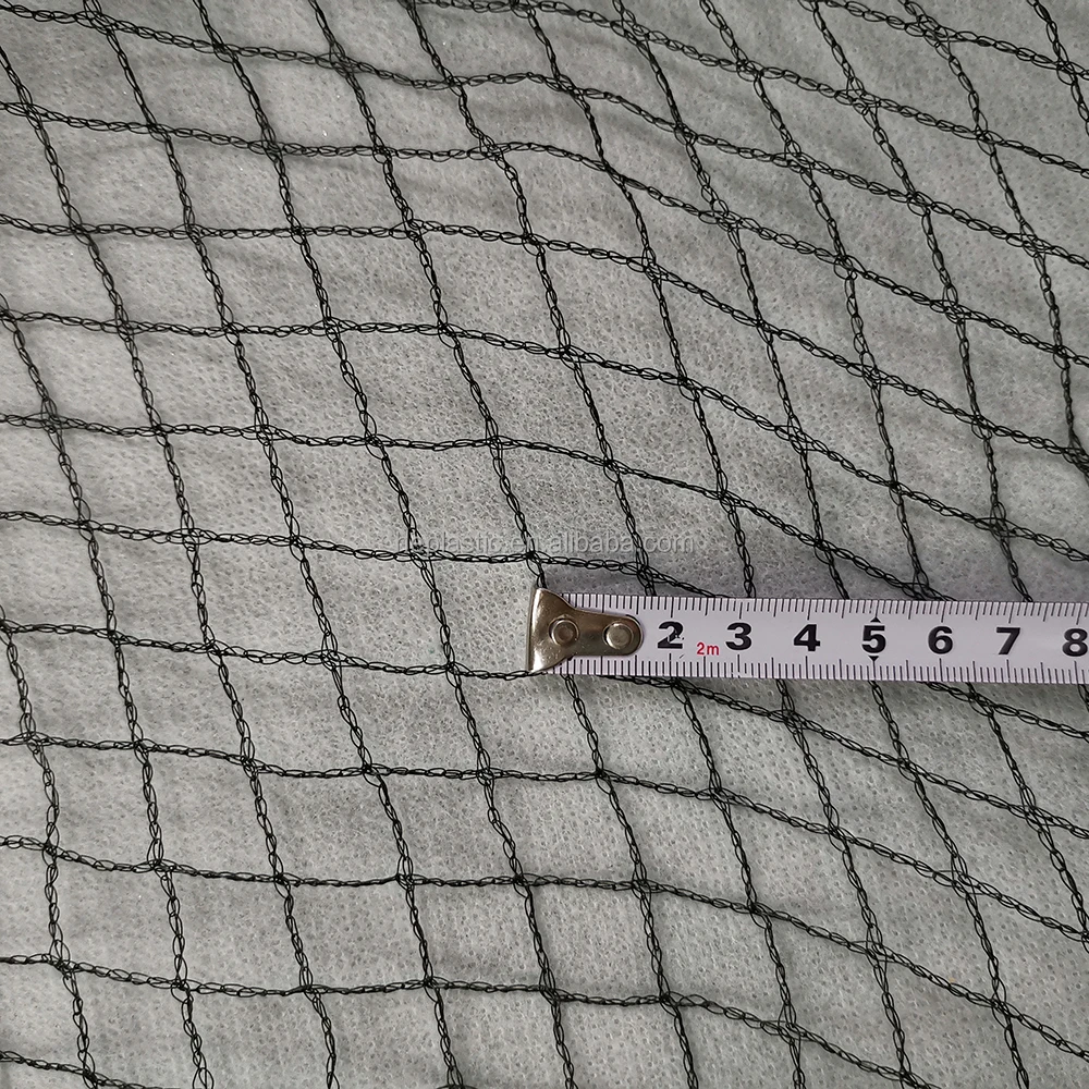 Black Anti Bird Netting Poultry Net Aviary For Vegetables Plants and Fruit