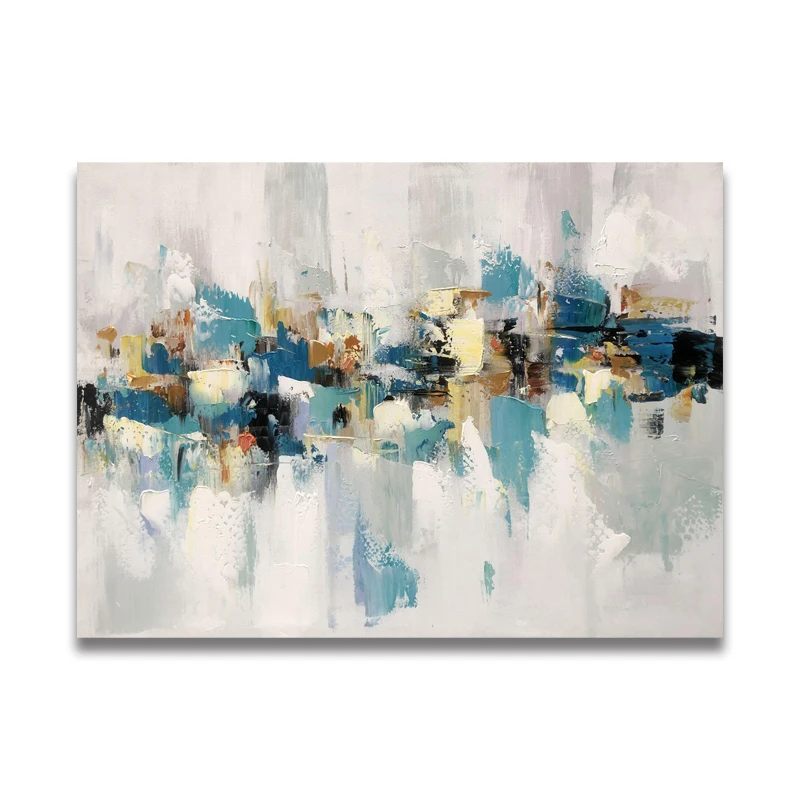 Chinese traditional Hand Painted Art Work Living Room Wall Decoration Art Oil hand painting canvas suppliers