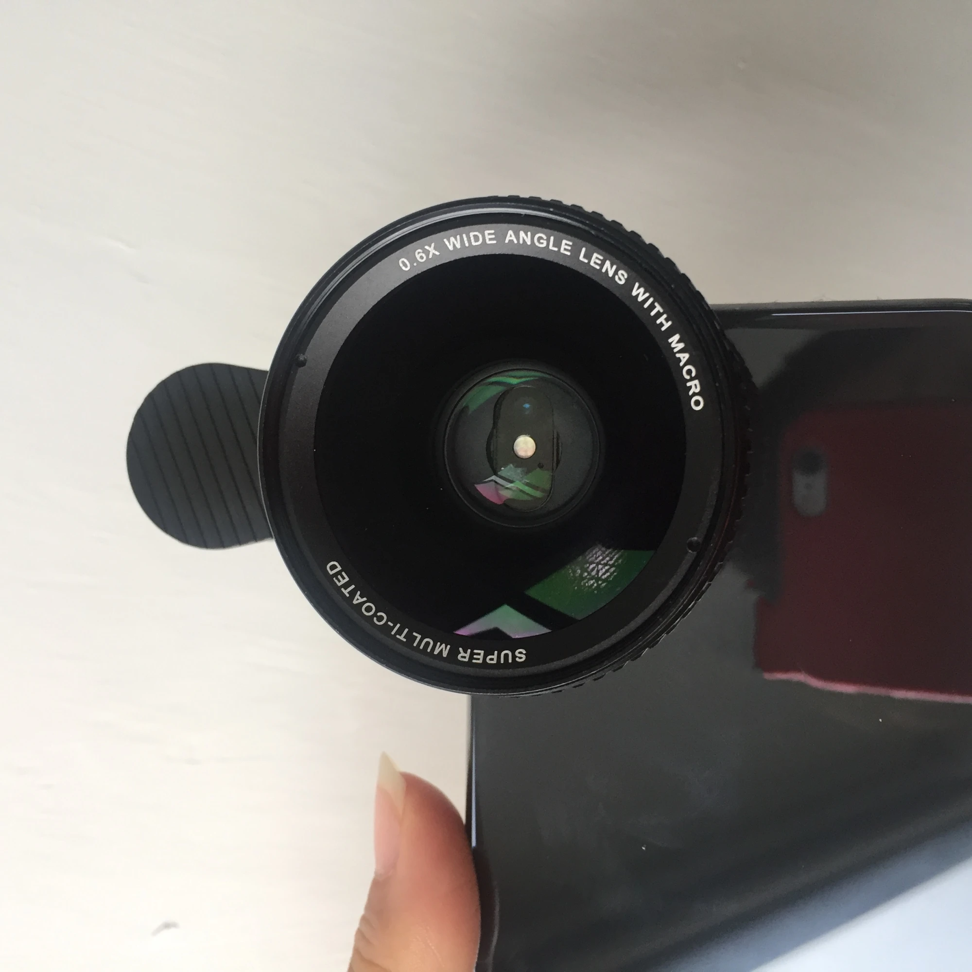  2019 360 короткое видео Magic Camera Phone Lens 2 в 1 0.6X широкоугольная Макро Камера для