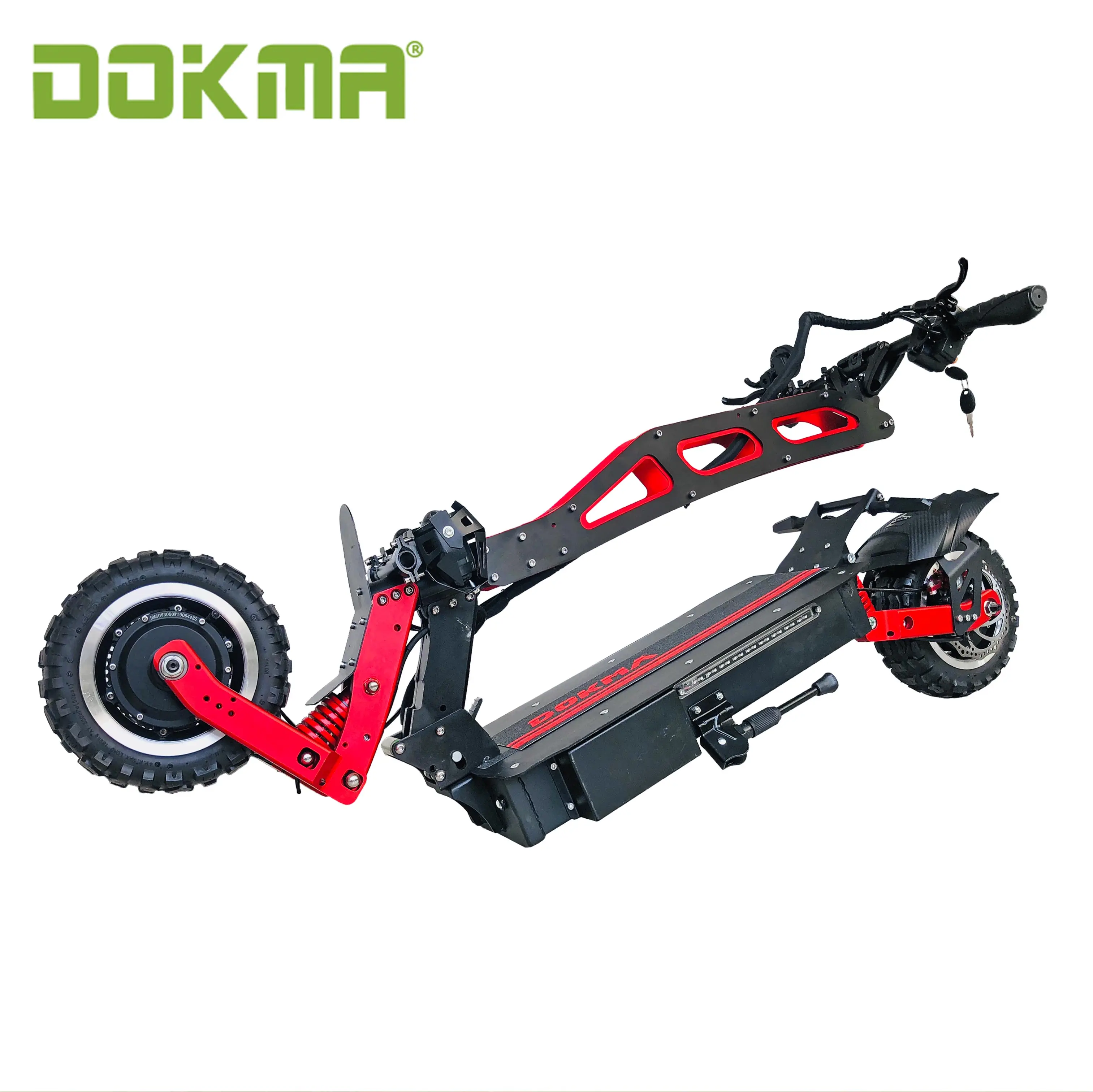 Моторный Скутер Dokma с быстрой скоростью 3200 Вт 60 в