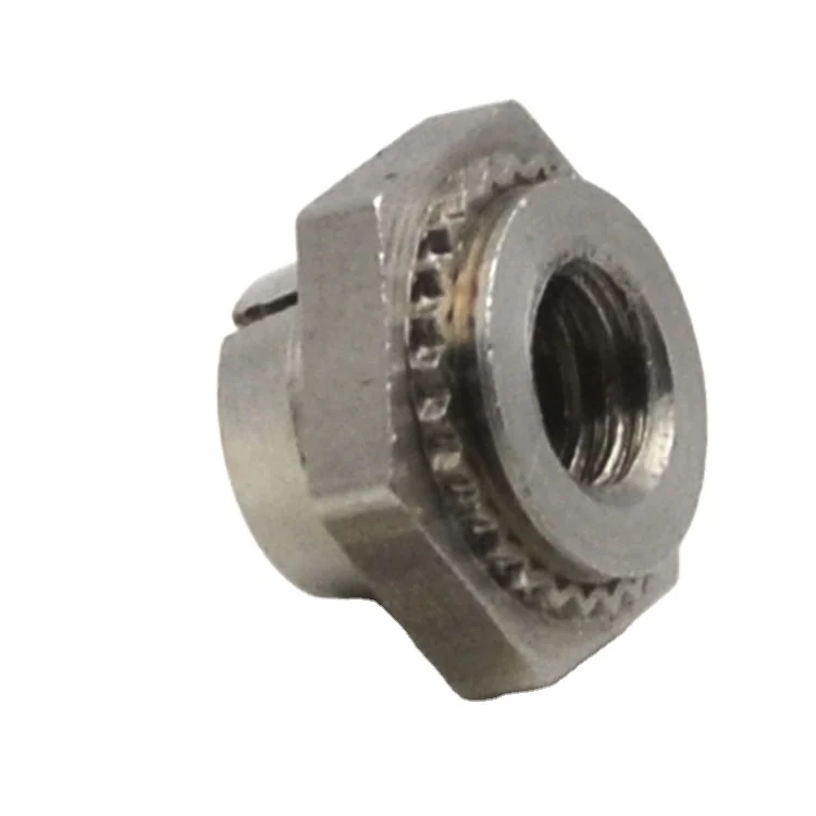 Stainless Steel Self-Clinching Nuts For Sheet Metal Broaching Standoffs Flange Hex Nuts