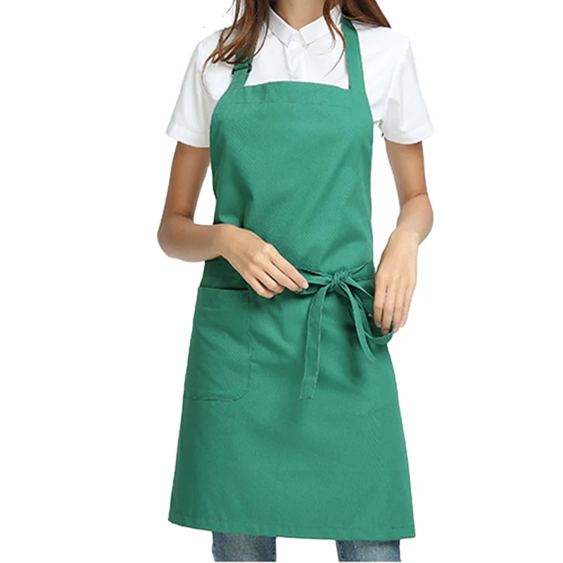 
 Лидер продаж, низкая цена, хлопковый Повседневный Модный мягкий кухонный фартук на заказ для мужчин и женщин  