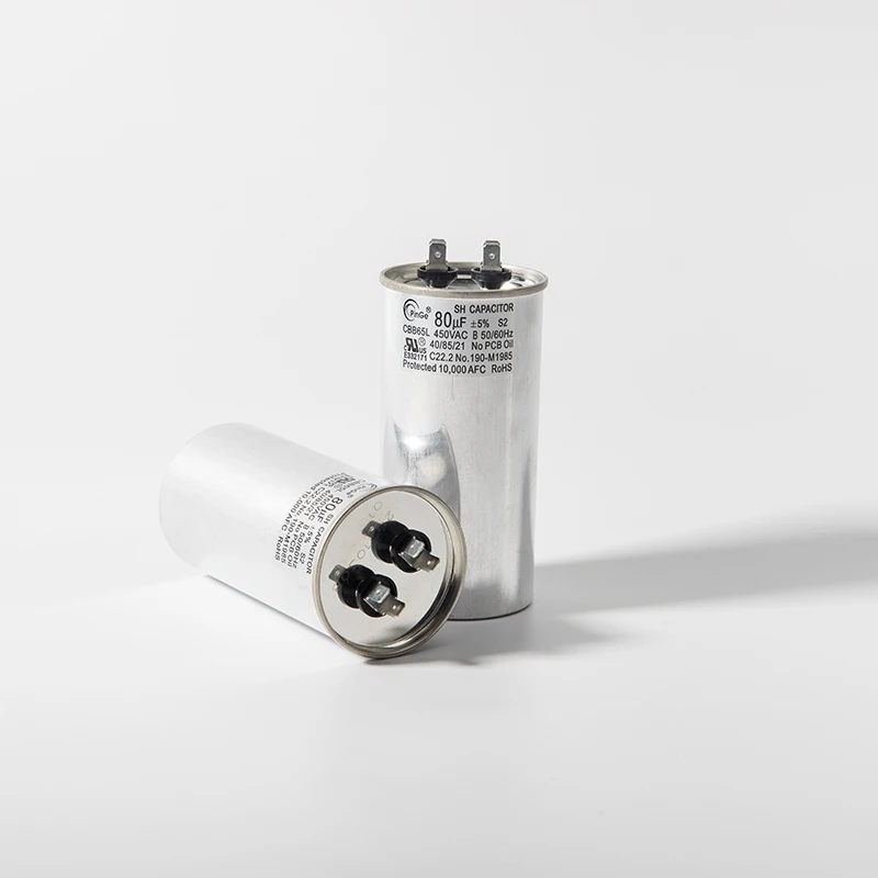 Universal Capacitors CBB65 60+5uF Dual Run Capacitor for Air Parts Condensador