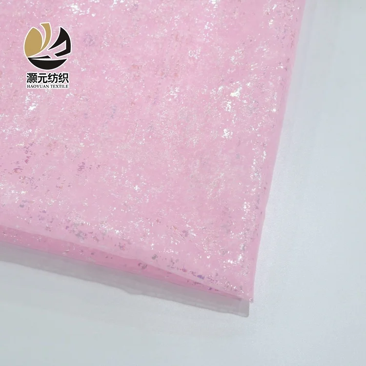 Бронзовая сетка, запас симфонии, блестящая новая одежда, Роскошная ткань органзы 2020 для детей